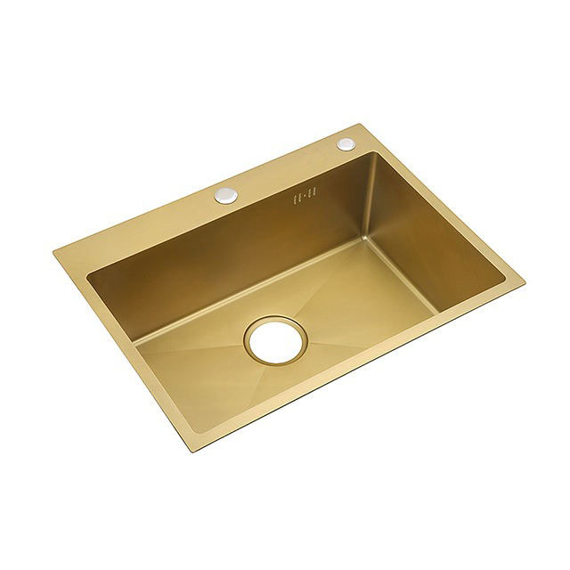 Single Bowl Handmade Kitchen Sink 6045G