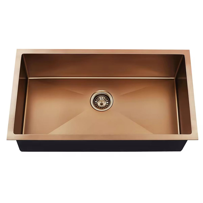 Single Bowl Handmade Kitchen Sink 8050RG