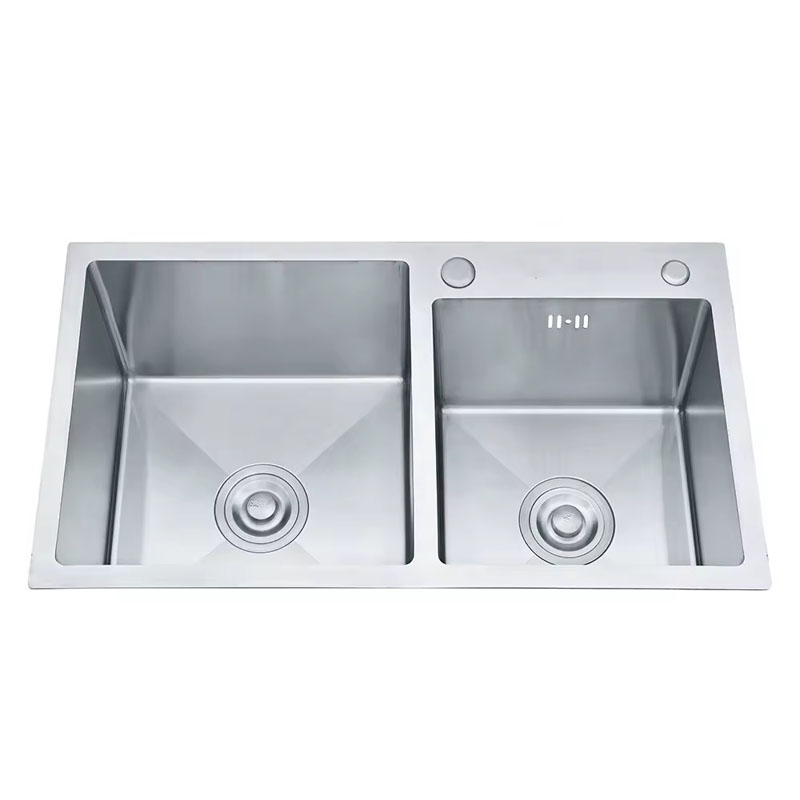 Double Bowl Handmade Kitchen Sink 7843DL 