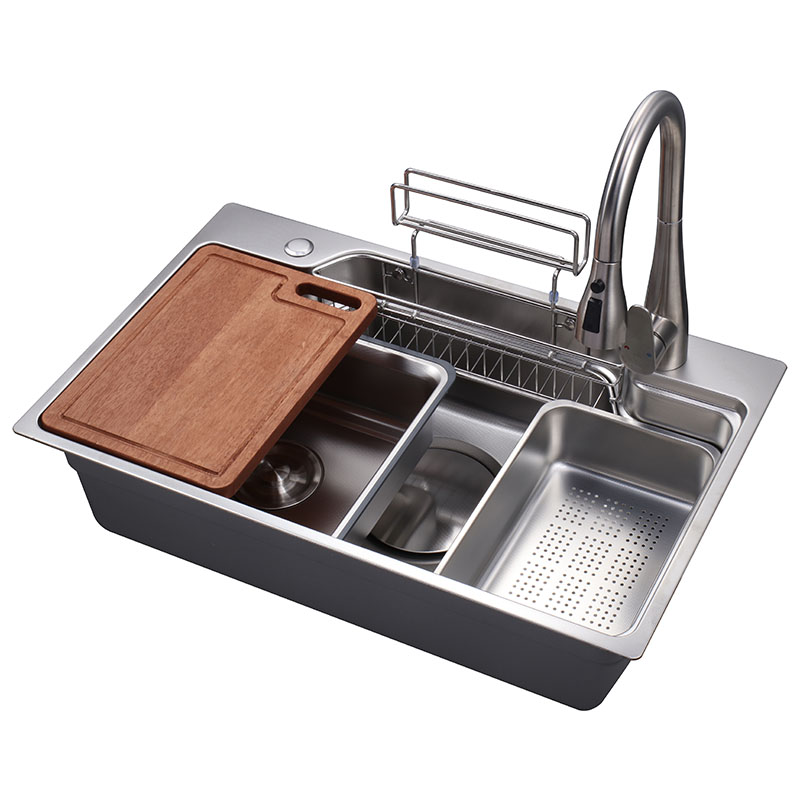 Pressed and Welded Kitchen Sink 6846 7546 7848 8048